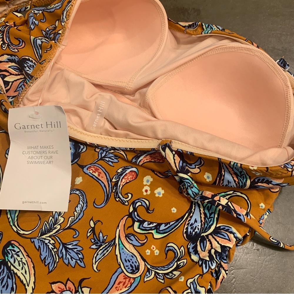 Garnet Hill SwimSuit NWT Size 10 - Picture 8 of 9